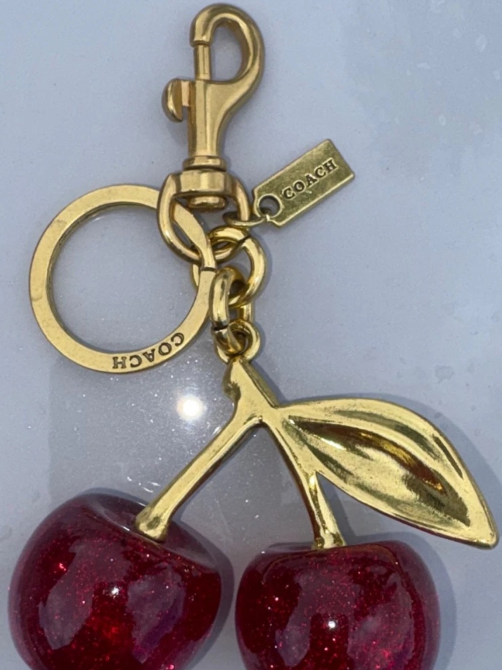 Coach Cherry Bag Charm - Picture 5 of 5